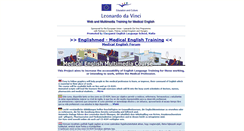 Desktop Screenshot of intro.englishmed.com