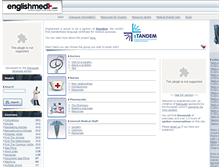 Tablet Screenshot of englishmed.com